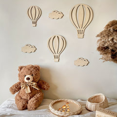 baby room cloud wall decoration