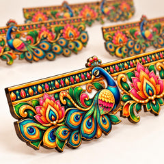 doorway trim decor with ethnic motifs