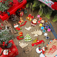 wood shapes for holiday craft projects