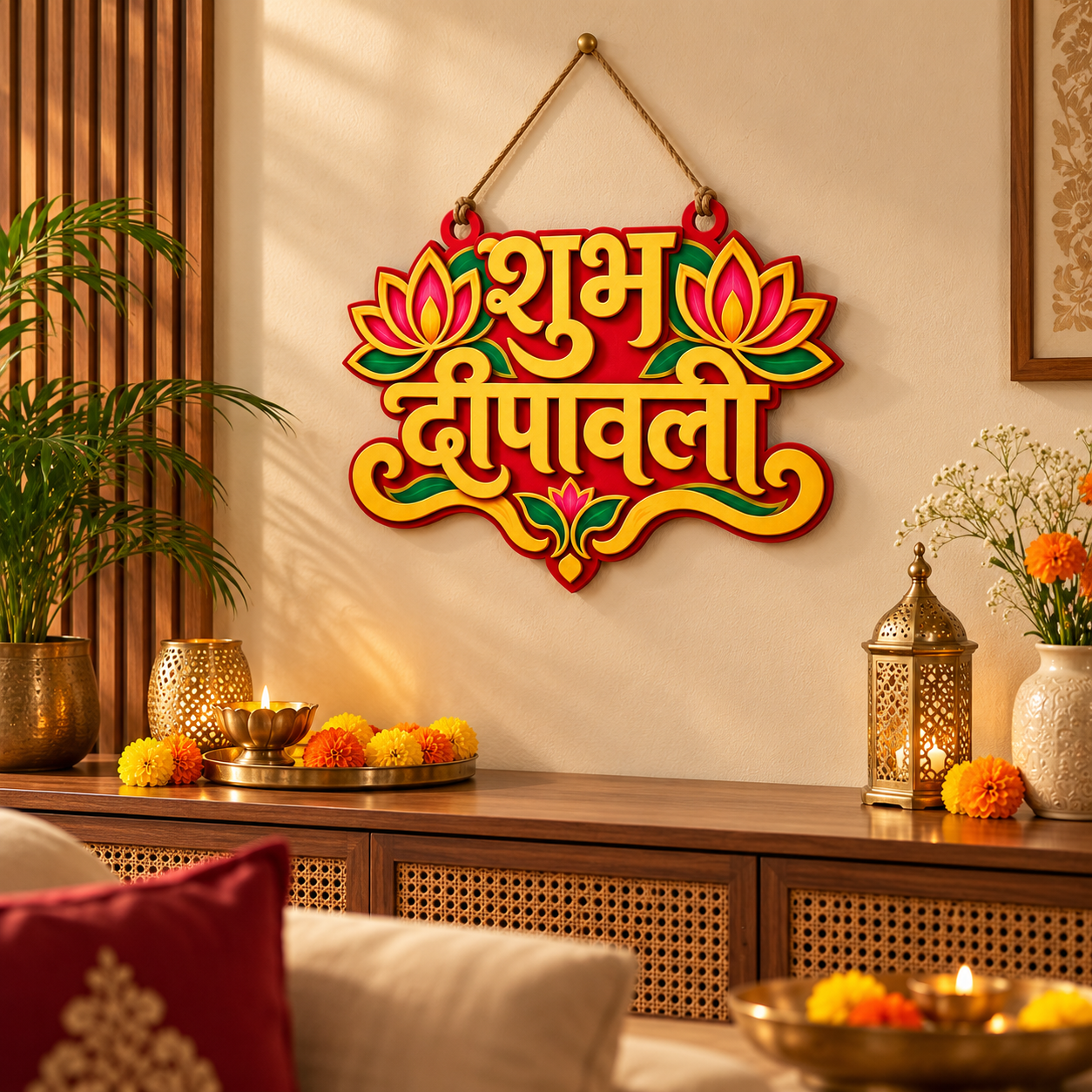 Diwali main door hanging decoration