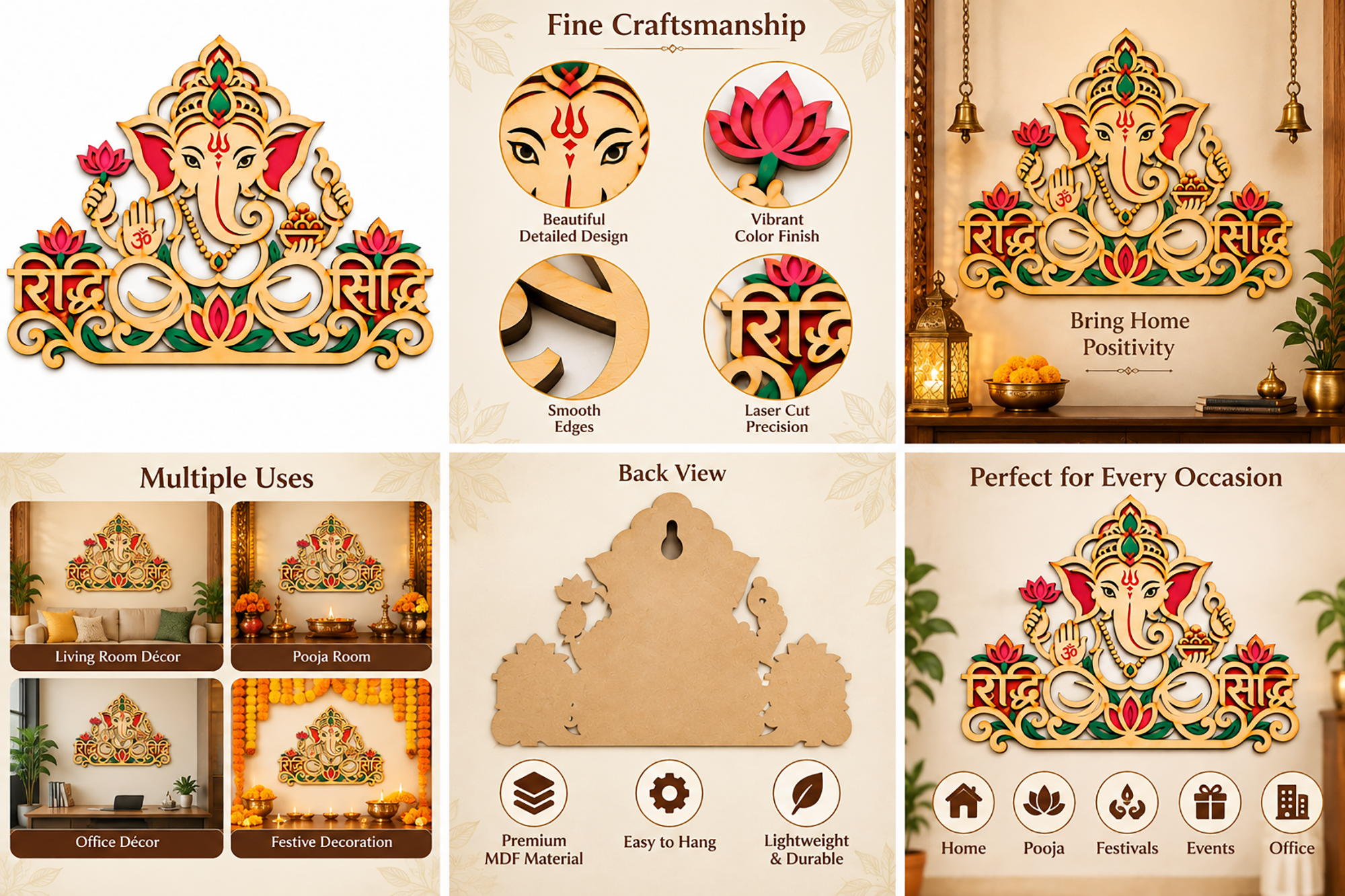 ganpati diwali diy decoration for home