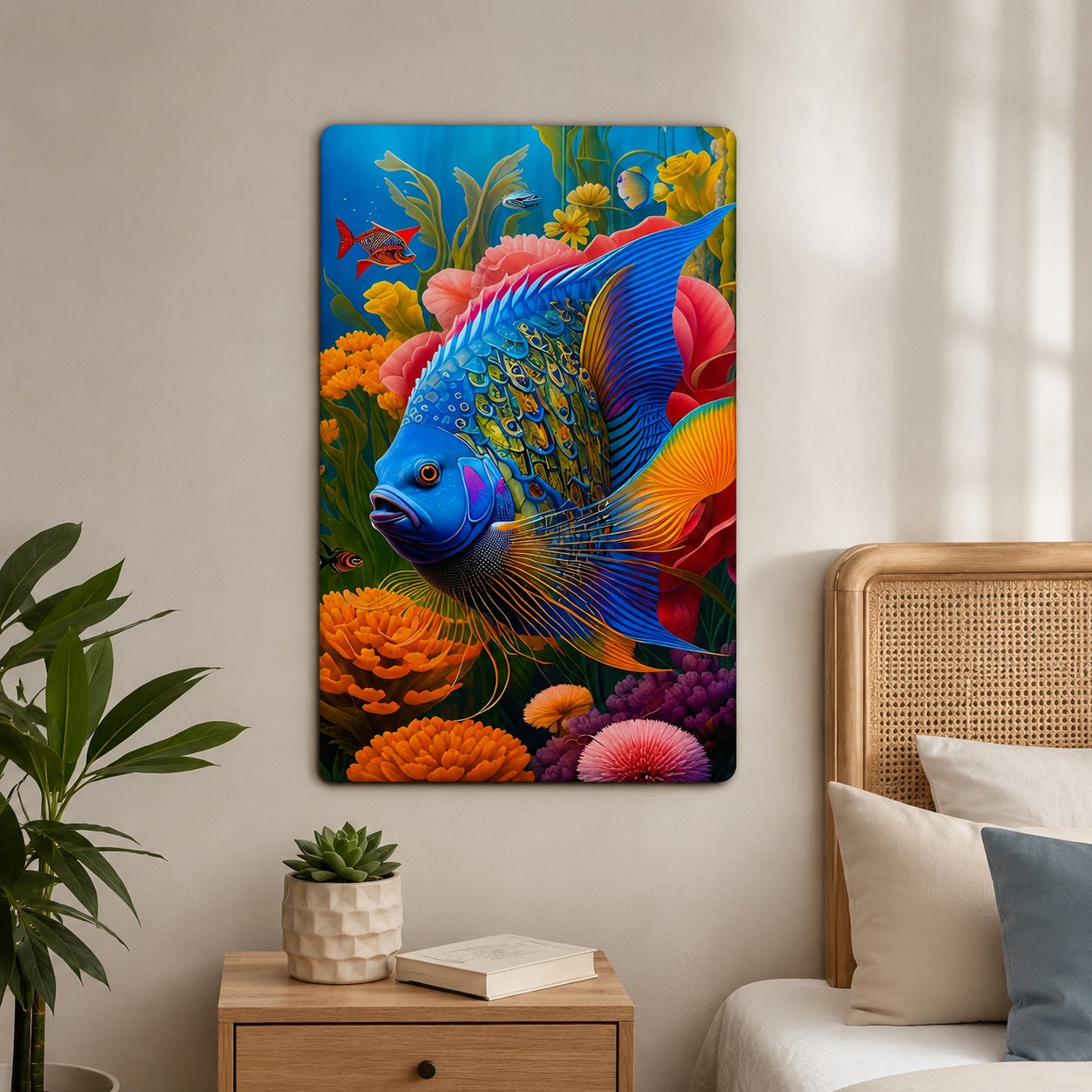 decorative aquatic wall decoration
