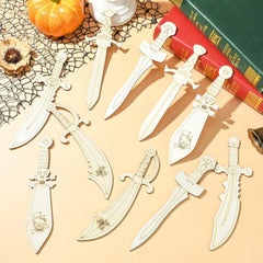 laser cut wooden weapon shapes