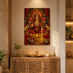 Lakshmi Mata wall decor for home temple