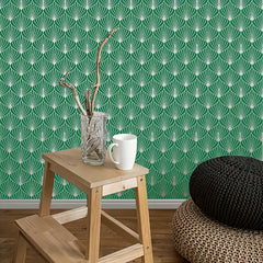 tropical leaf stencil template for diy home decor projects