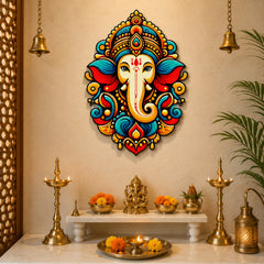 Ganesha devotional wall hanging