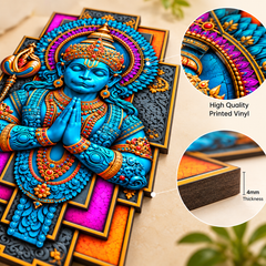 Hanuman wall hanging for home temple