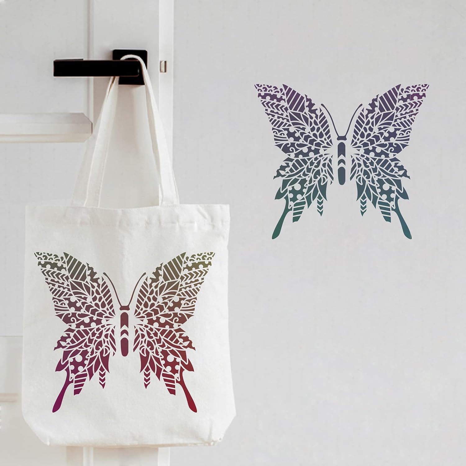 wall stencil diy