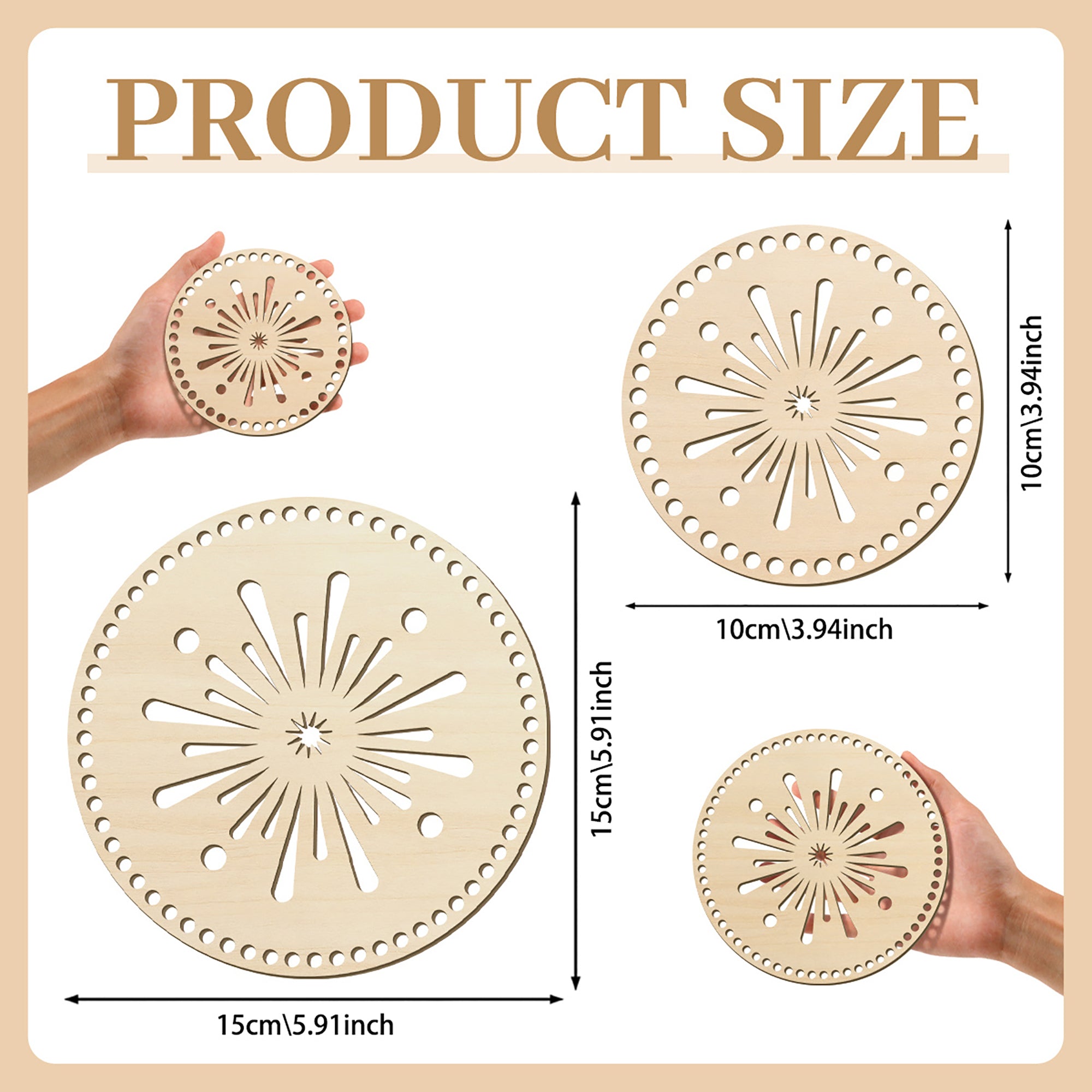 wooden corona design boards for crafting