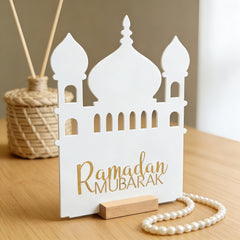 acrylic masjid table decor Ramadan Eid