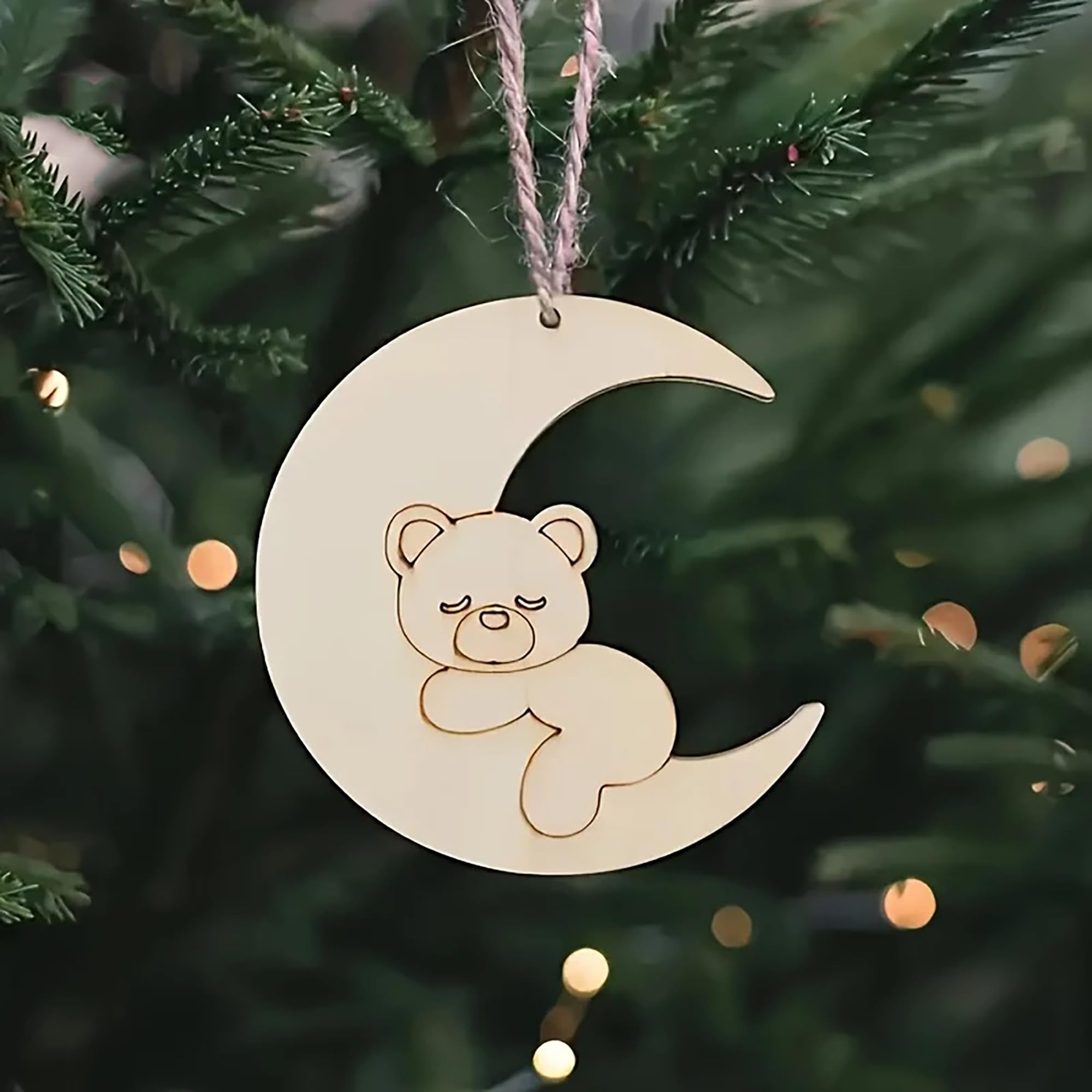 diy woodland nursery ornaments