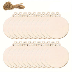 unfinished wooden christmas ornaments
