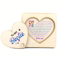 diy best friend heart cutouts