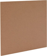 Brown cardboard sheet with a textured surface