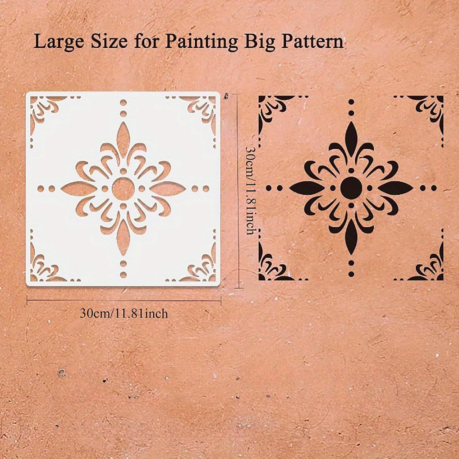 tile pattern stencil for diy projects india