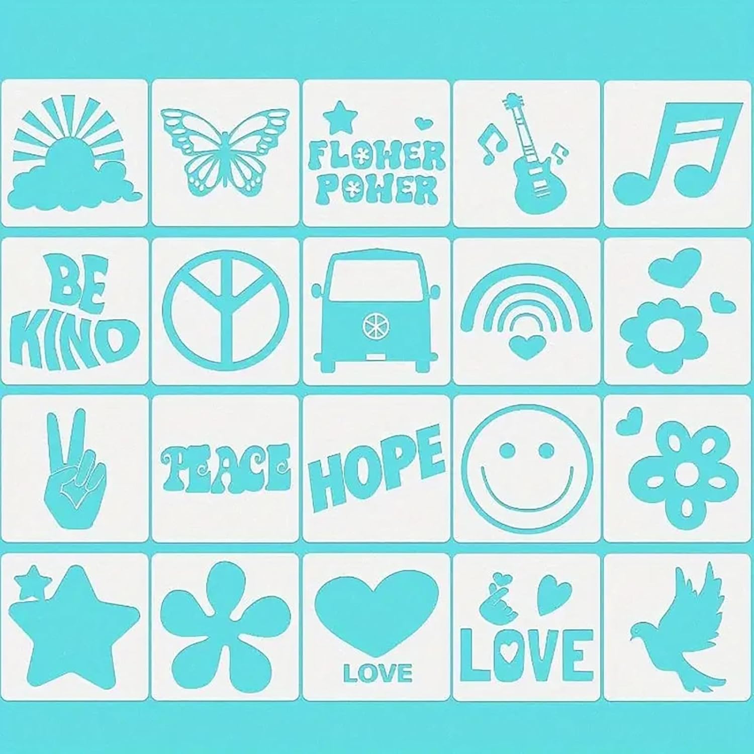 stencil templates for wall