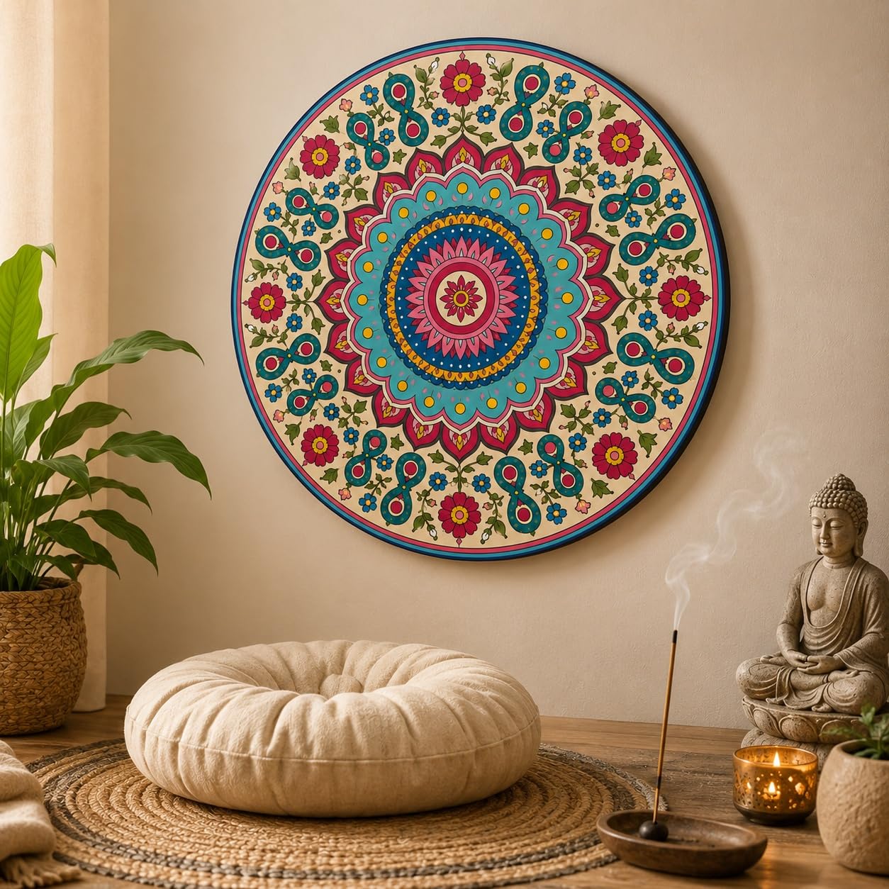 ready to hang mandala wall decor