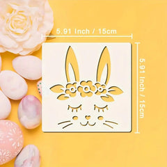 easter stencil set 9 pieces