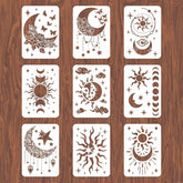 mandala tile stencil for wall painting