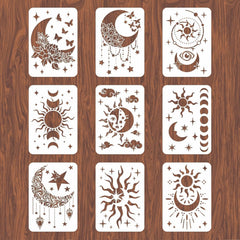 mandala tile stencil for wall painting