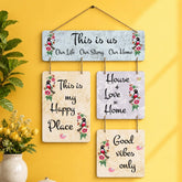This Is Us wall hanging panel for home
