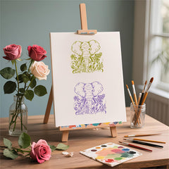 diy stencil for texture paste work