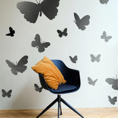 butterfly wall decor painting template