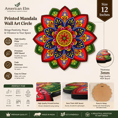 lotus flower mandala home decoration