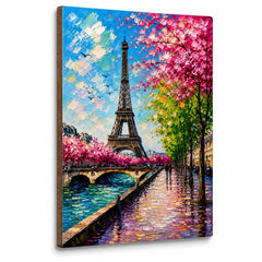 Eiffel Tower painting for home decoration
