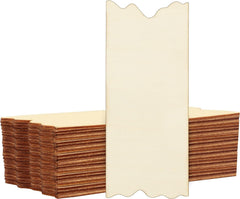 Stack of beige scalloped-edged cards on a white background
