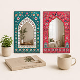 Indian Style Jharokha Mirror Wall Decor