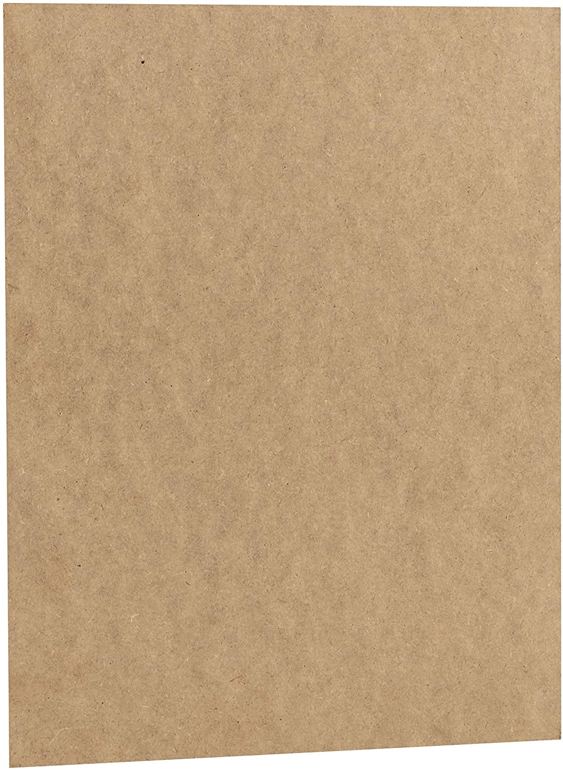 Plain brown cardstock paper