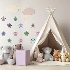 nature-inspired wood ornaments