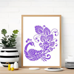 diy stencil for texture paste work