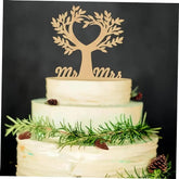 wooden mr and mrs cake topper for wedding rustic wedding cake decoration for couples mdf wedding engagement cake toppers india