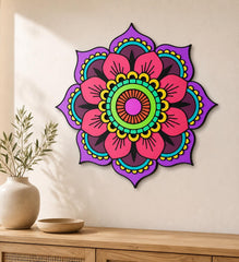 spiritual mandala wall art for meditation room