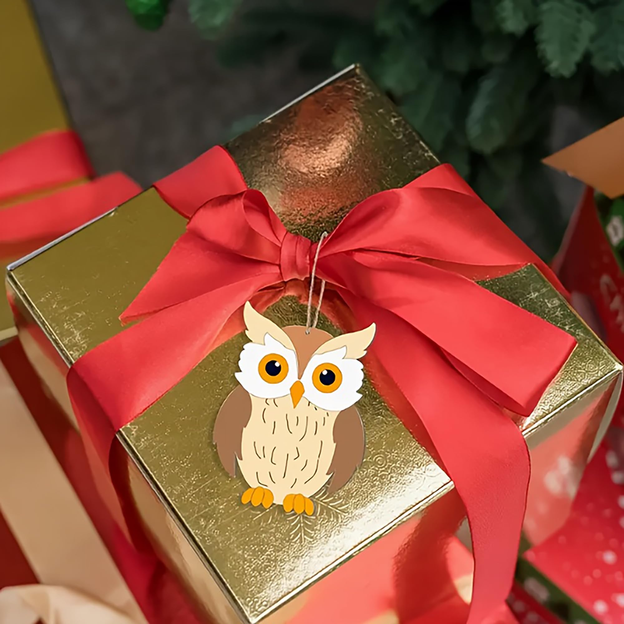 paintable owl wall art