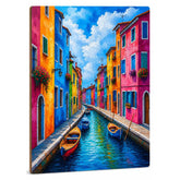 Venice canal wall art for living room