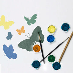 large butterfly stencil for furniture