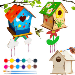 unfinished wooden animal cutouts animal craft kit for kids MDF craft board animals for kids DIY animal crafts cutouts for kids craft set