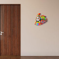 removable 3d mdf passenger train cutouts for walls