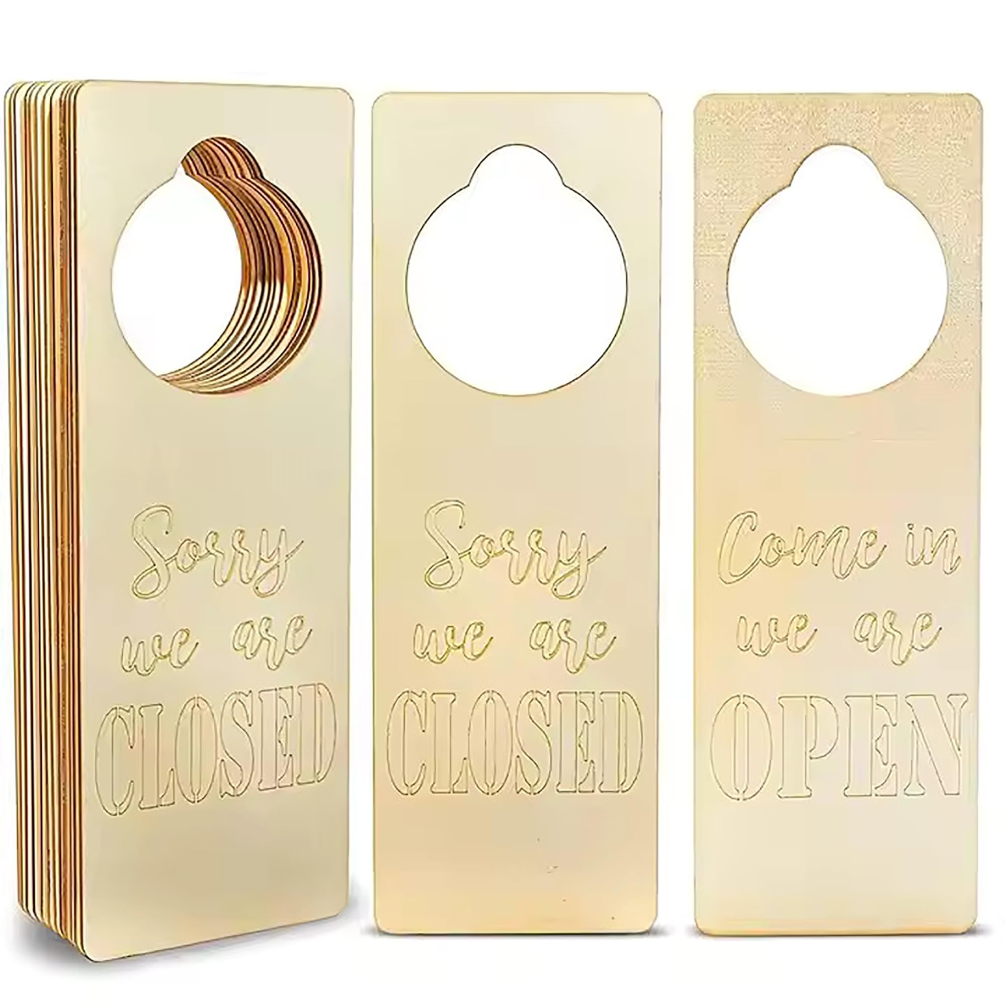 unfinished door knob hangers