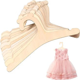 kids wooden clothes hangers