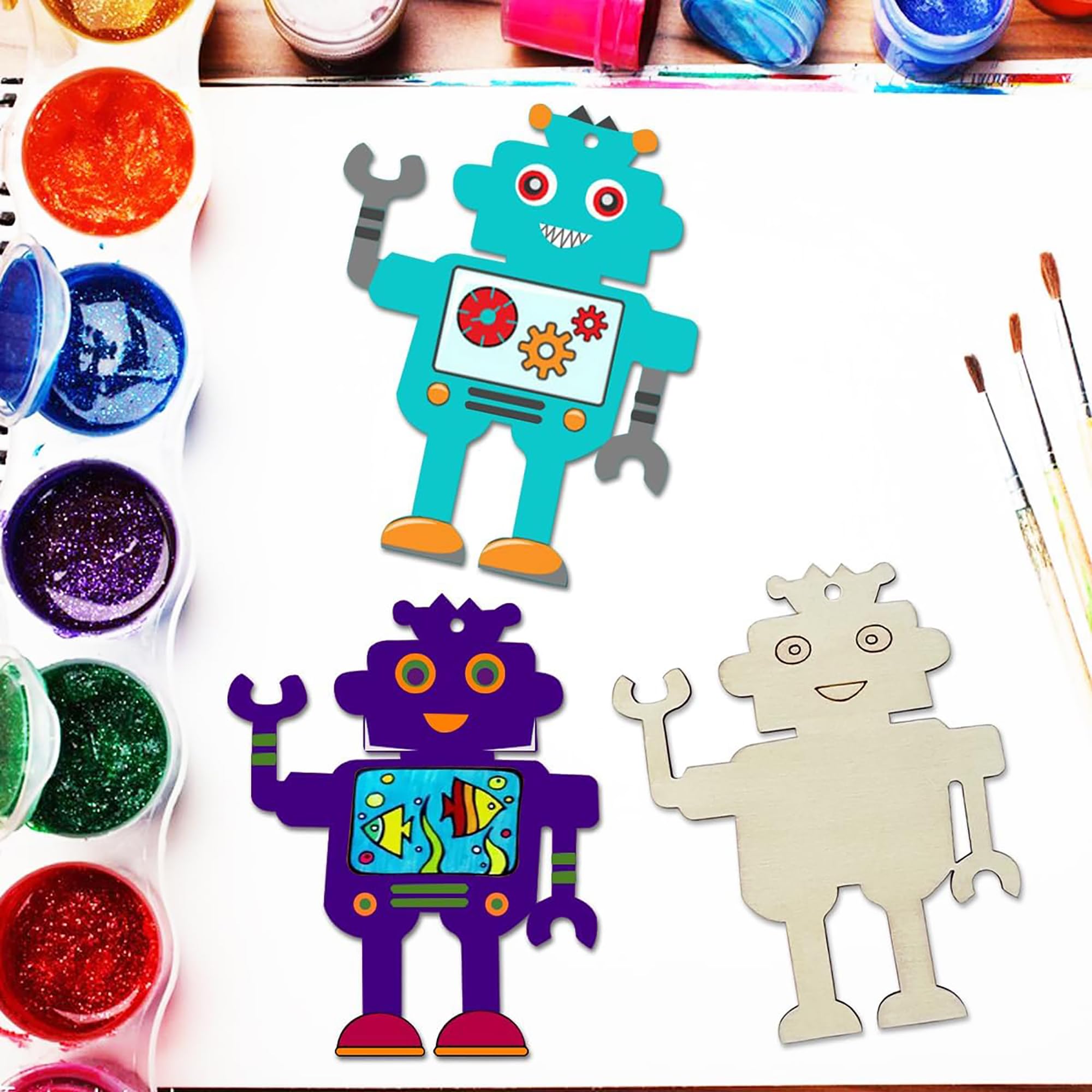 10pc diy craft ornaments