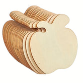 wooden apple cutouts pack