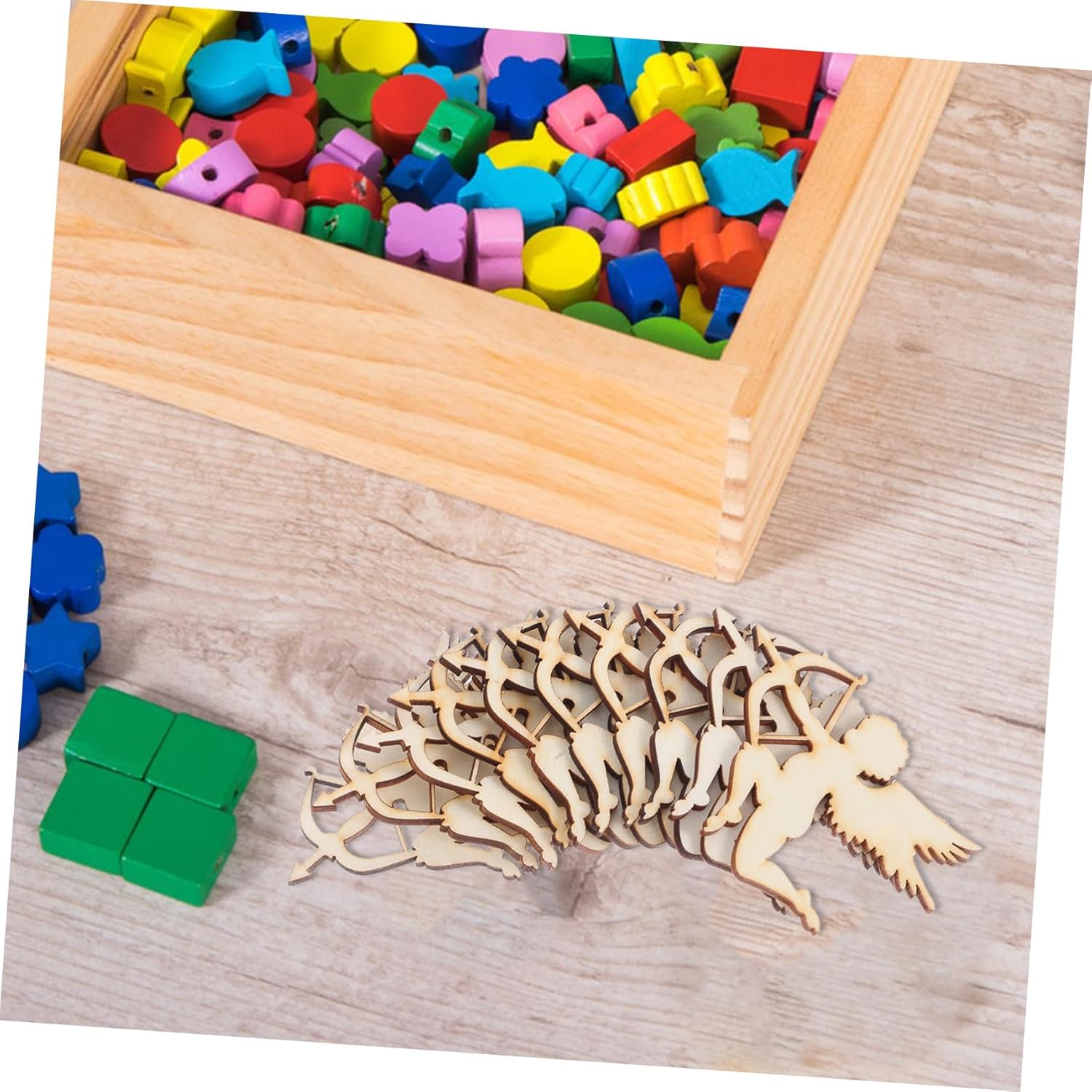 rustic natural wood cutouts for handmade creative art