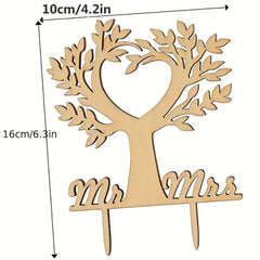 elegant timber wedding cake decoration for bridal parties