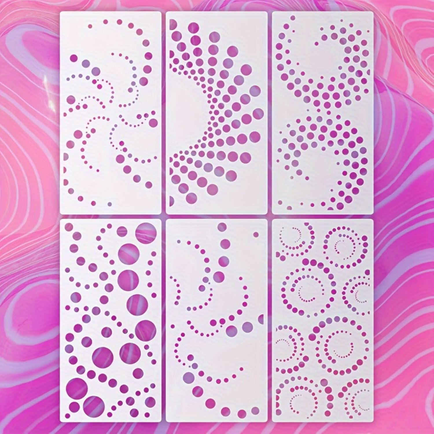 abstract stencil for home decoration