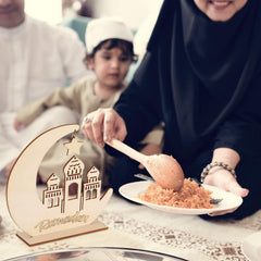 Ramadan moon star decor