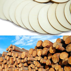 wooden circle 2 inch
